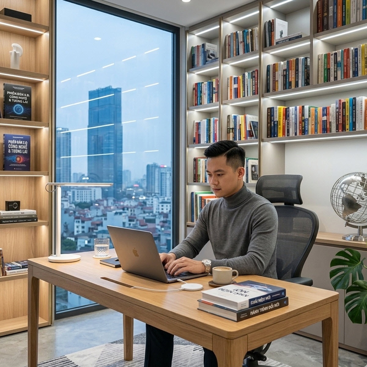 Phòng Đọc Sách Kết Hợp Làm Việc Là Gì