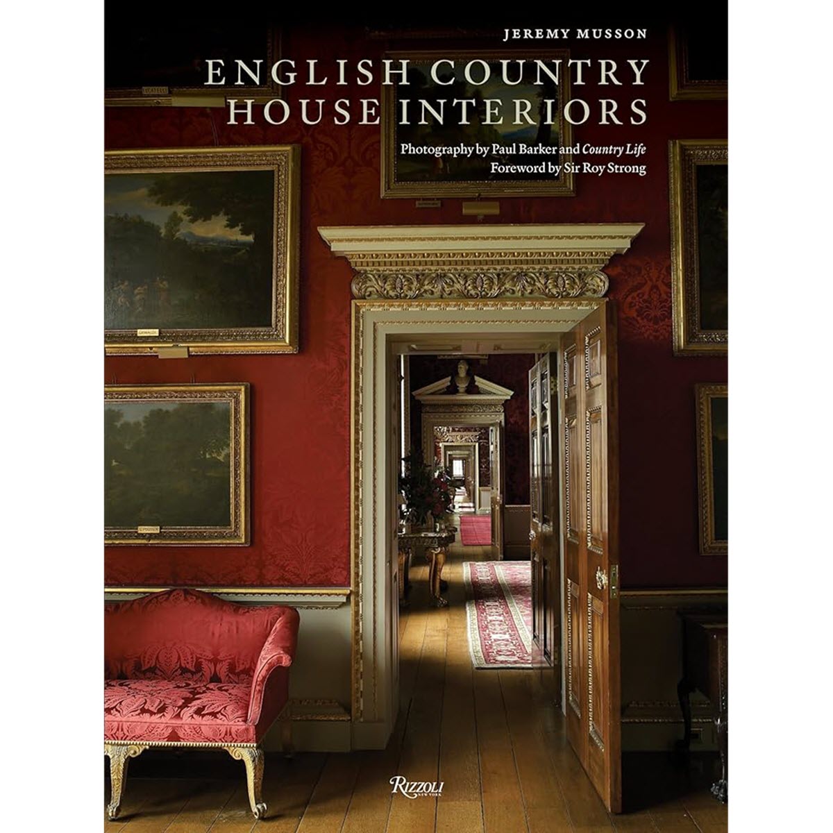 Sách English Country House Interiors - Jeremy Musson