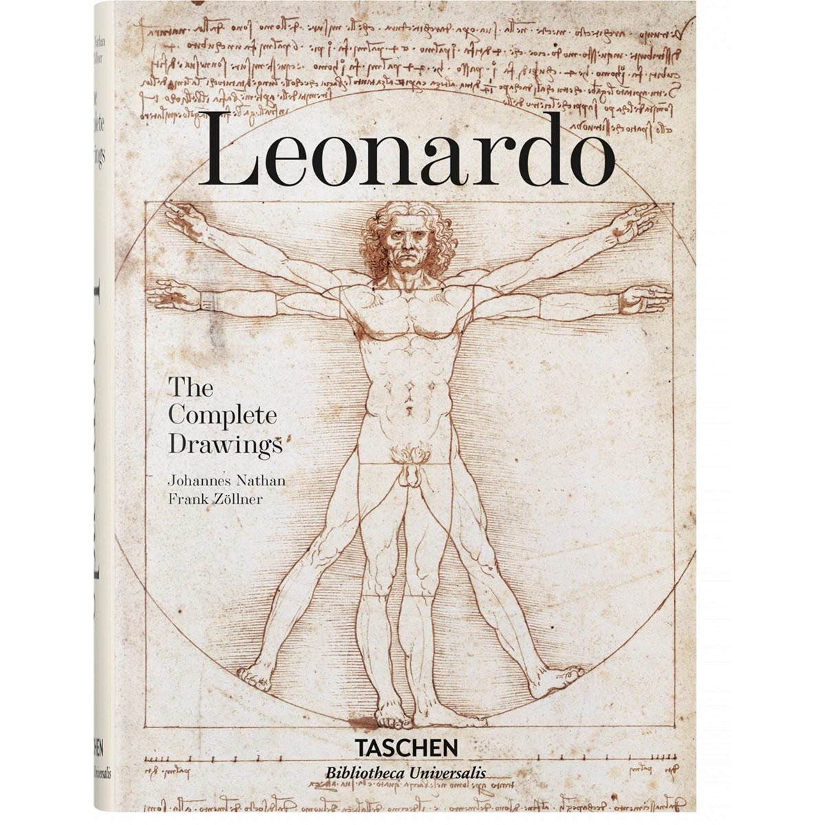 Sách Leonardo: The Complete Drawings - Johannes Nathan, Frank Zöllner
