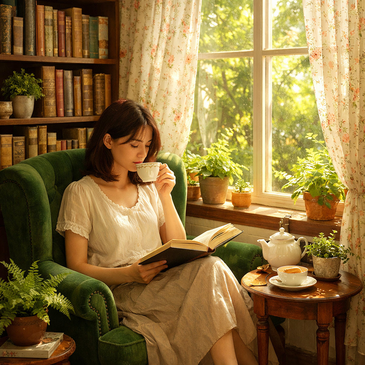 Setup Góc Đọc Sách Cho Người Yêu Văn Học