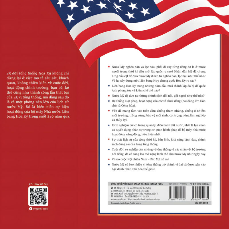 sách 45 đời tổng thống hoa kỳ